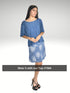 2 Tier Skort with side seam pockets and elasticized waist line - SH011